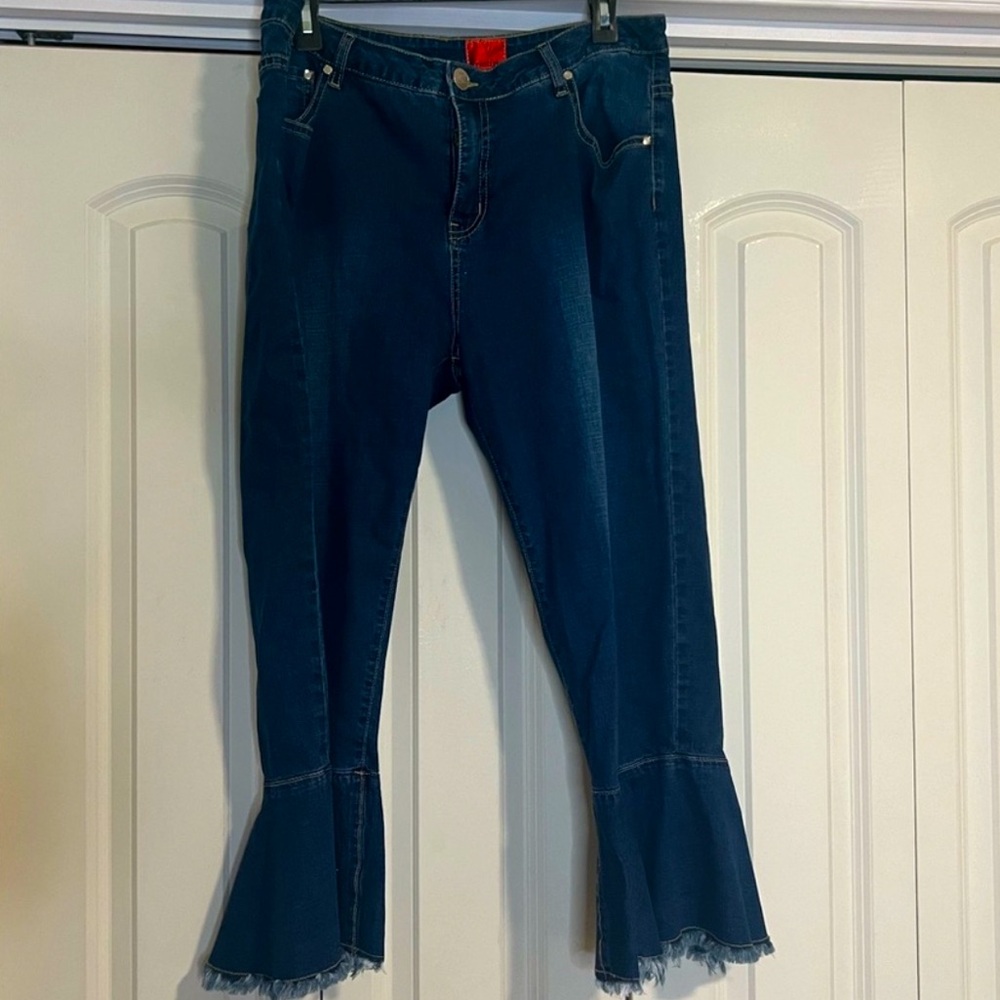 V Cristina crop jeans, size 16